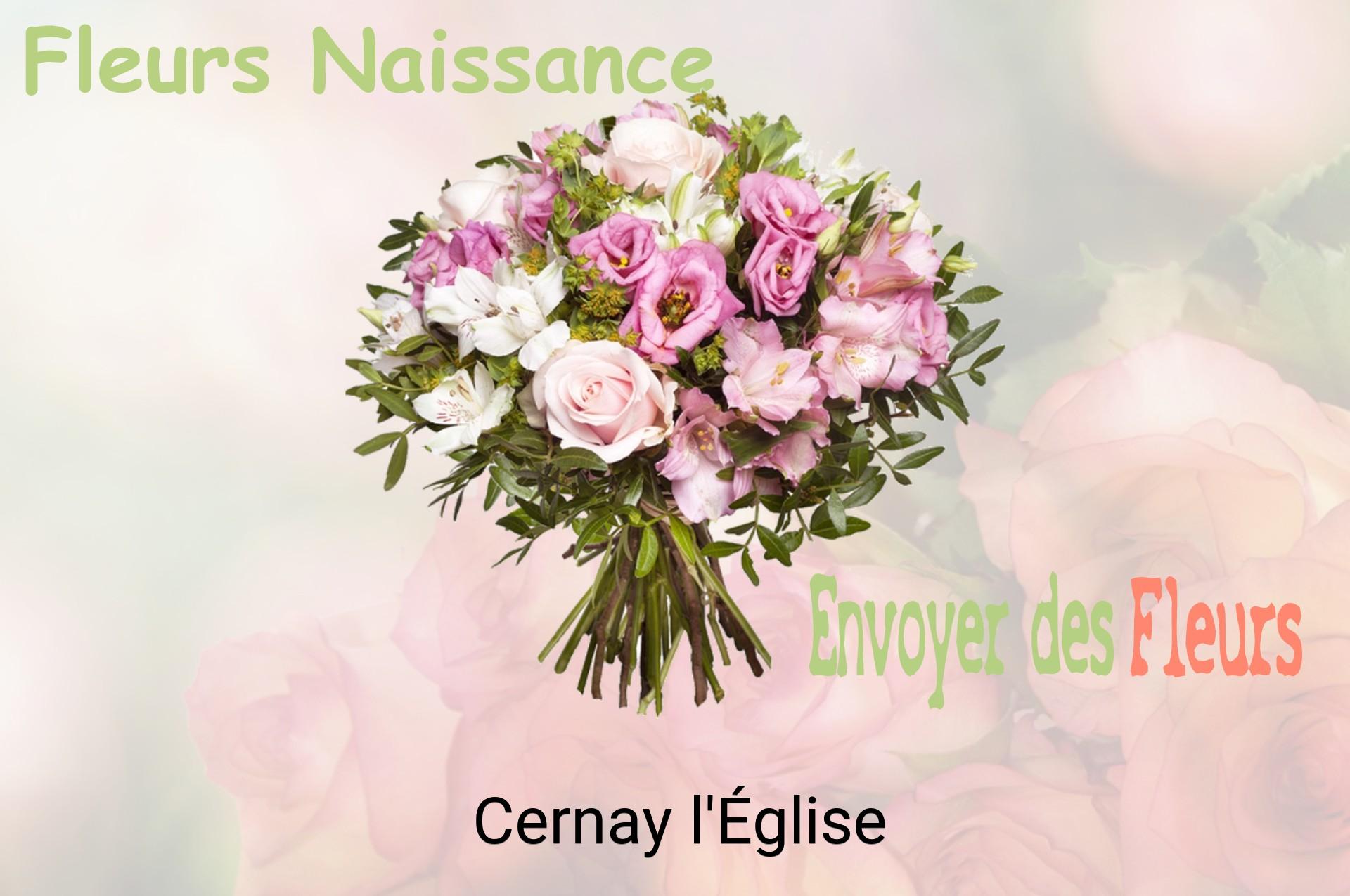 Bouquet de fleurs de naissance livré à Cernay-l'Église
