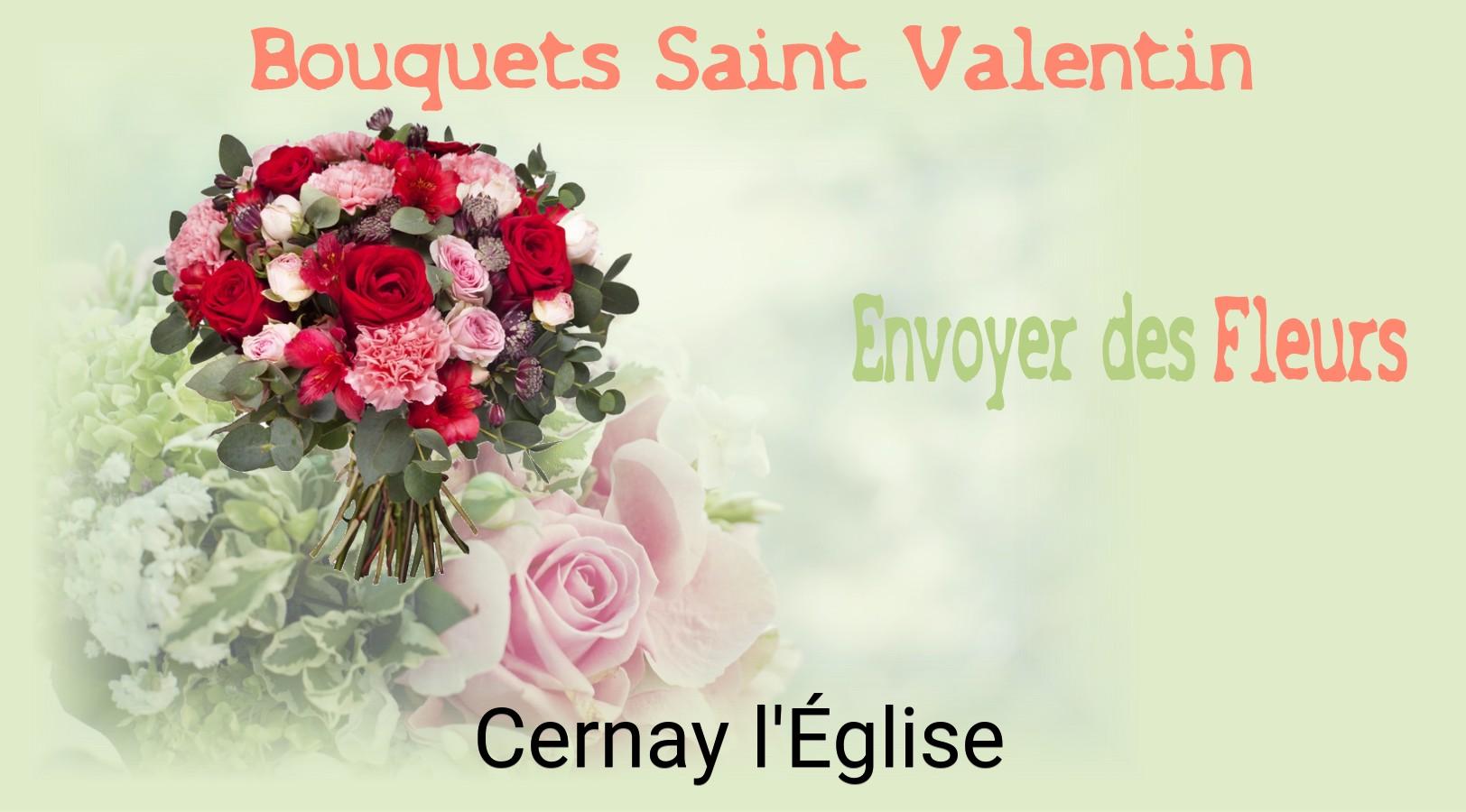 Roses de Saint-Valentin livrées à Cernay-l'Église